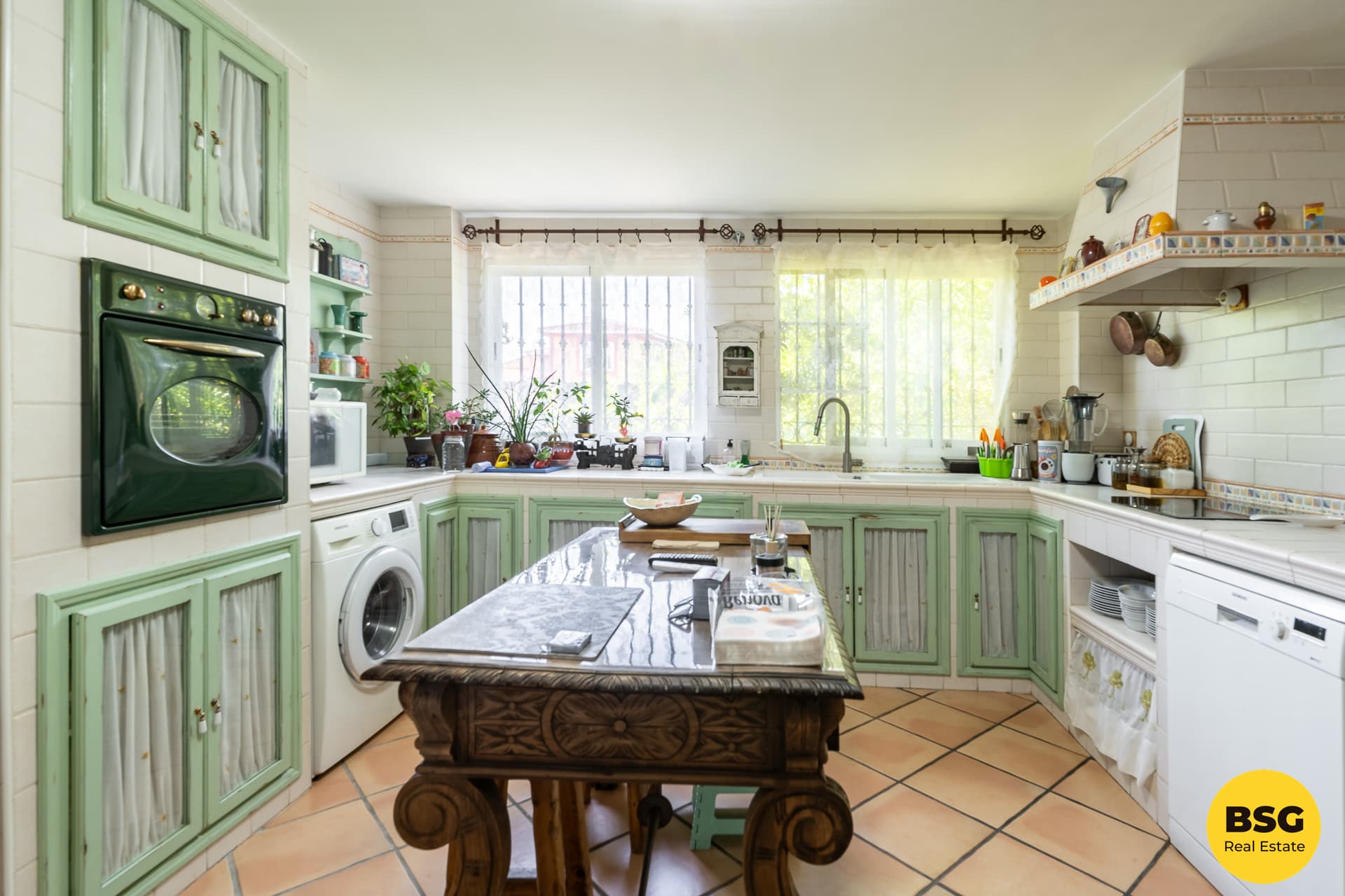Amplia cocina